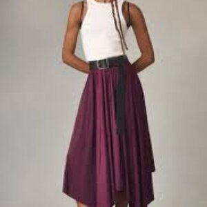 Anthropologie Sleek A-Line Skirt